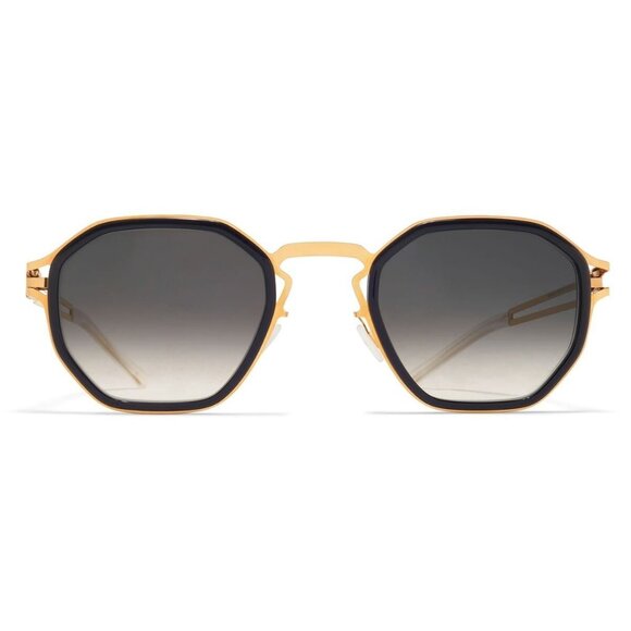 New MYKITA Decades Gold Square Gia A76 768 Sunglasses Women - Picture 2 of 4